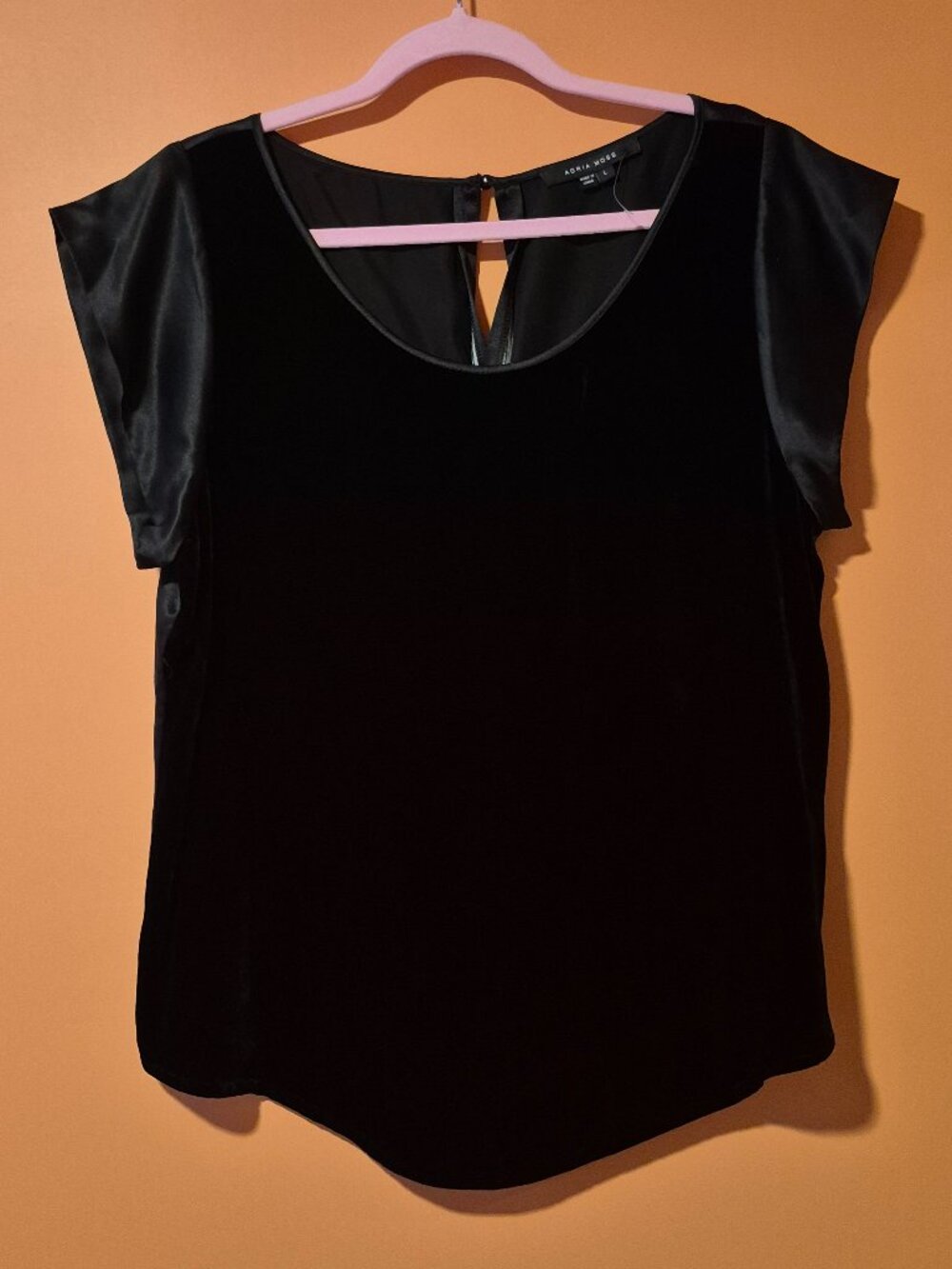 ADRIA MOSS NEW silk top size L